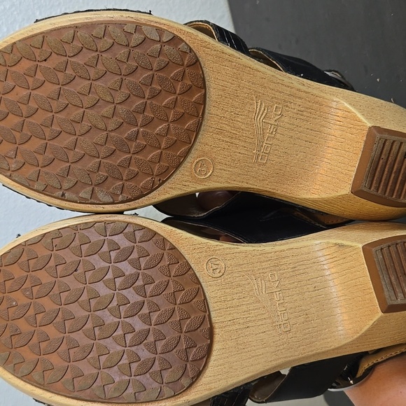 Dansko Black Sandals Size 37 - Picture 9 of 9